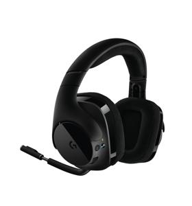 Logitech Gaming G533 Over Ear headset Gamen 7.1 Surround Zwart Ruisonderdrukking (microfoon), Noise Cancelling Volumeregeling, Microfoon uitschakelbaar (mute)