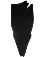 MANURI Bambina cut-out bodysuit - Noir - thumbnail