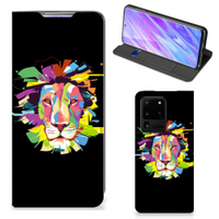 Samsung Galaxy S20 Ultra Magnet Case Lion Color