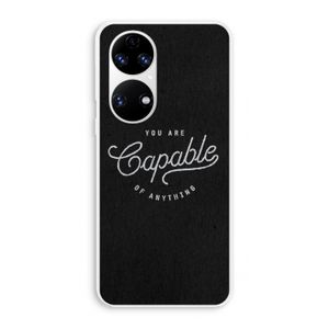 Capable: Huawei P50 Transparant Hoesje