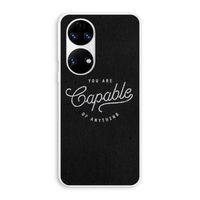 Capable: Huawei P50 Transparant Hoesje