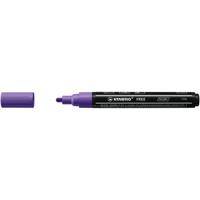 Acrylmarker stabilo free acrylic t300 paars | 5 stuks
