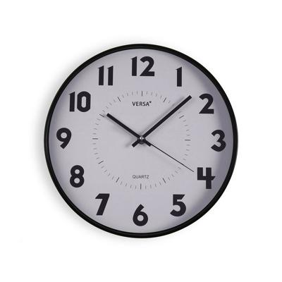 Muurklok Versa Wit Plastic 4 x 30 x 30 cm