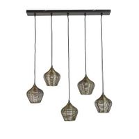 Light & Living Hanglamp Alvaro - Antiek Brons - 100x20x122cm - 5L - thumbnail