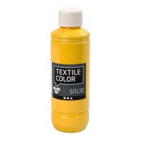 Creativ Company Textile color dekkende textielverf - geel, 250ml