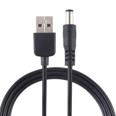 3A USB naar 5 5 x 2.1 mm DC stekker kabel lengte: 1M