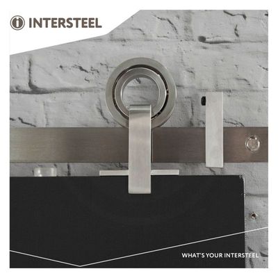 Schuifdeursysteem Modern Top roestvast staal