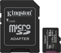 Kingston Canvas Select Plus micro SDXC 64 GB geheugenkaart + adapter