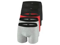 PARKSIDE 5 heren boxers (Zwart/grijs/rood , L)
