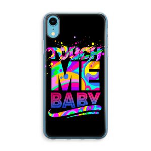 Touch Me: iPhone XR Transparant Hoesje