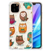 Apple iPhone 11 Pro Case Anti-shock Vrolijke Uilen