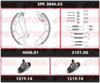Remmenset, trommelrem REMSA, Diameter (mm)200mm, u.a. fÃ¼r Audi, VW, Skoda, Seat - thumbnail