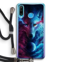 Where Light And Dark Meet: Huawei P30 Lite Transparant Hoesje met koord