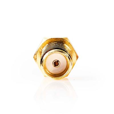 Nedis SMA-Adapter | SMA Female | TS9 | Verguld | 50 Ohm | Recht | Koper | Goud | 2 Stuks | Doos - CSGB02120GD