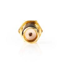 Nedis SMA-Adapter | SMA Female | TS9 | Verguld | 50 Ohm | Recht | Koper | Goud | 2 Stuks | Doos - CSGB02120GD