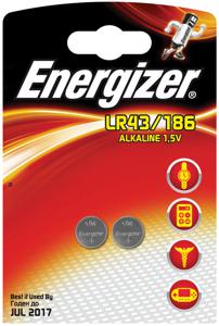 Batterij Energizer knoopcel 2xLR43 alkaline