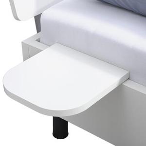 Bedplankje Nova - wit - 2 stuks - Leen Bakker