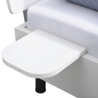 Bedplankje Nova - wit - 2 stuks - Leen Bakker