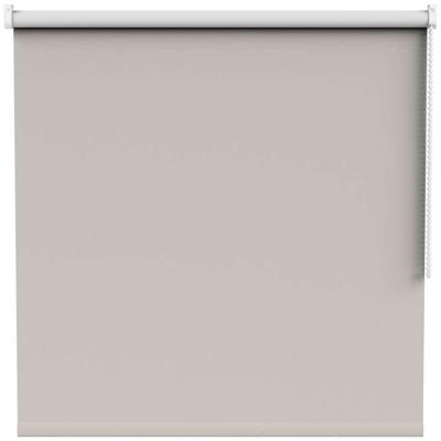Leen Bakker - Fenstr Rolgordijn Stockholm Verduisterend - Leem (25703) - Polyester - Taupe - 120x10x10 Cm