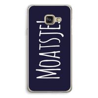 Moatsje!: Samsung A3 (2017) Transparant Hoesje