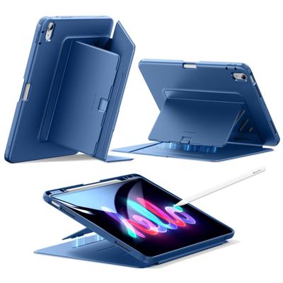 iPad Air 13" (M4) 2026 Flip Magnetic Case with Pencil Holder - Navy Blue