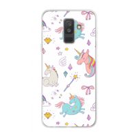 Fantasiewereld: Samsung Galaxy A6 Plus (2018) Transparant Hoesje