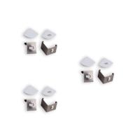 3x LED-strip profiel opbouw accessoires