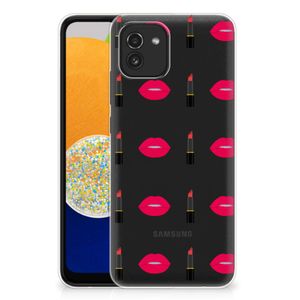 Samsung Galaxy A03 TPU bumper Lipstick Kiss