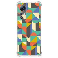 Xiaomi 12 | 12x Doorzichtige Silicone Hoesje Funky Retro