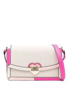 Love Moschino sac porté épaule à design colour block - Tons neutres