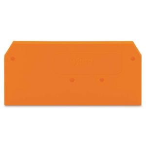 WAGO 279-328 Afsluit- en scheidingsplaat Oranje 100 stuk(s)