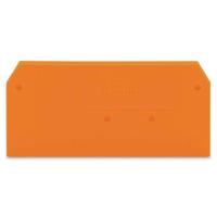 WAGO 279-328 Afsluit- en scheidingsplaat Oranje 100 stuk(s)