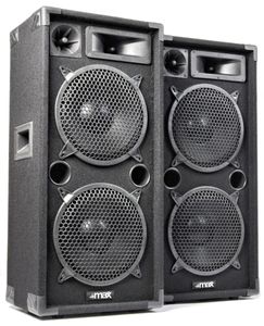 MAX MAX210 2000W disco speakerset 2x 10"