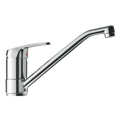 Keukenkraan Tres ECO | Opbouw | 360° Draaibaar | Mengkraan | 1-hendel | Rond | Chroom