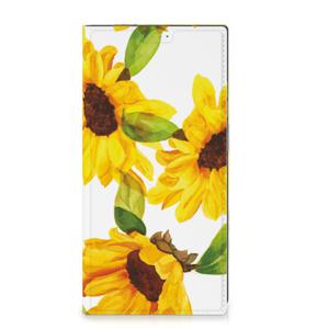 Smart Cover voor Samsung Galaxy S24 Ultra Zonnebloemen