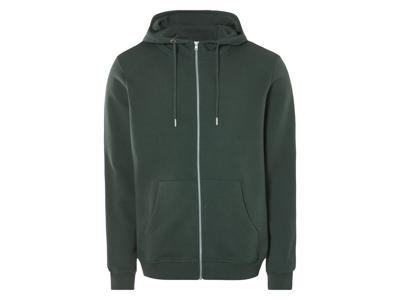 LIVERGY Heren sweatvest (Groen, L)
