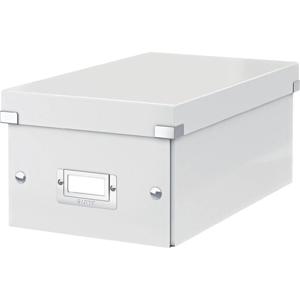 Leitz DVD-hoes 22 DVDs Gelamineerd karton Wit 1 stuk(s) (b x h x d) 190 x 135 x 320 mm 6042-00-01
