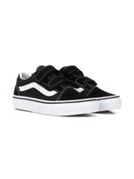 Vans Kids baskets Authentic à fermetures scratch - Noir