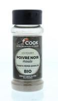 Cook Zwarte peper gemalen bio