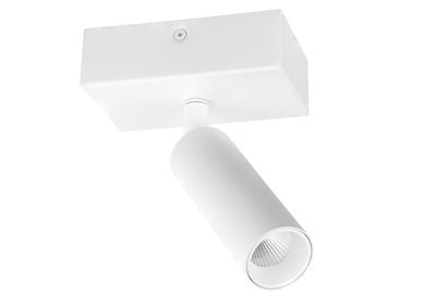 BC0021 LED-opbouwspot Koker 1x10W 2700K Dimbaar Wit