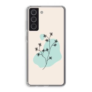 Love your petals: Samsung Galaxy S21 FE Transparant Hoesje