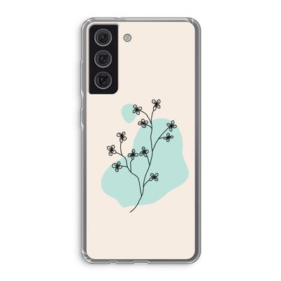 Love your petals: Samsung Galaxy S21 FE Transparant Hoesje