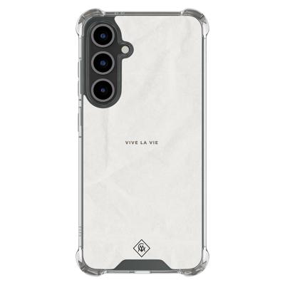 Samsung Galaxy S25 FE shockproof hoesje - Vive la vie