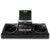 UDG Ultimate Flight Case Set Black Plus voor Pioneer DJ PLX-CRSS12 (met wielen en laptop-shelf)