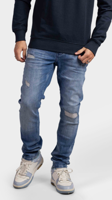 Pure Path The Jone Jeans w1250 Denim Blauw - Maat 27 - Kleur: Blauw | Soccerfanshop