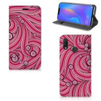 Huawei P Smart Plus | Bookcase | Swirl Pink