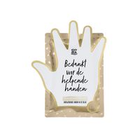 Handmasker - Bedankt voor de helpende handen