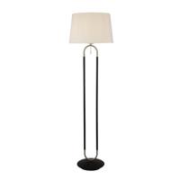 Searchlight VloerlampJazz 161cm zwart met creme - EU41432SS
