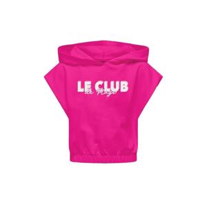 Kids ONLY zomer sweatshirt S/S meisjes - fuchsia, roze paars - Kogamanda