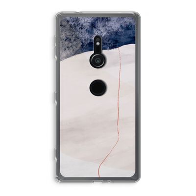 Stone White: Sony Xperia XZ2 Transparant Hoesje